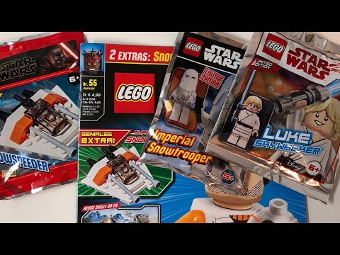 2X Lego Star Wars Magazin Nr 55 mit 2 Extras