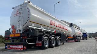 New Harsan 2026 Model, 30.000 Lt Capacity, 3 Axles,6 Wheels,Fuel Transport fuel tank semi-trailer | Image 4 - Autoline