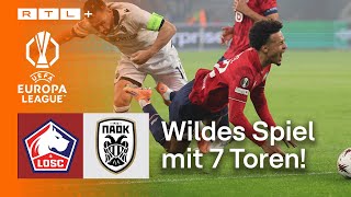 OSC Lille vs. PAOK Saloniki - Highlights | UEFA Europa League | RTL Sport