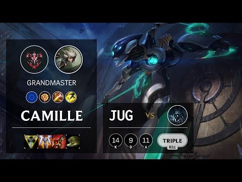 Camille Jungle vs Karthus - EUW Grandmaster Patch 10.8