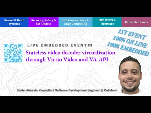 [LEE3] Stateless video decoder virtualization through Virtio Video &VA API Daniel Almeida, Collabora