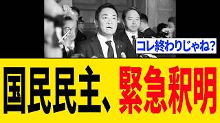 国民民主党さん、「エロ広告規制法案」について"ヤバすぎる釈明"をし更に大炎上...