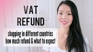 VAT REFUND: Shopping all over Europe, how much I got back, how long it took & more! | FashionablyAMY