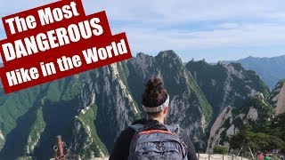 preview picture of video 'The Most DANGEROUS Hike in the World | Hiking Huashan | Part 1'