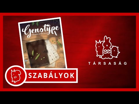 Genotype Társasjáték | Szabályismertető - A Társaság