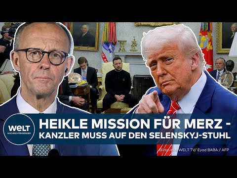 ANTRITTSBESUCH IM WEISSEN HAUS: Angsttermin? Kanzler Merz trifft Donald Trump am Donnerstag