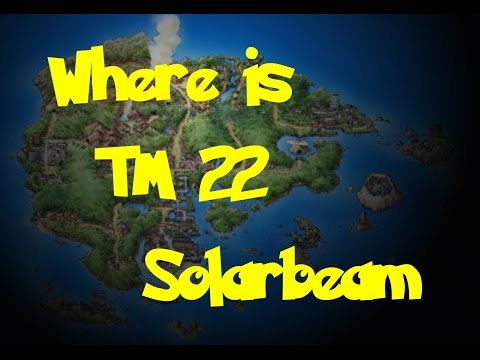 Where Is: TM 22 - Solarbeam (Pokemon Ruby/Sapphire/Emerald)