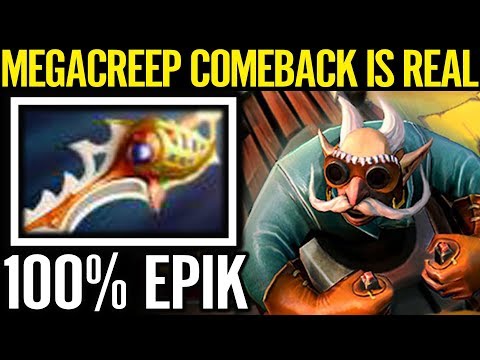 Gyrocopter + Rapier vs Megacreep Bullba Gyro Carry like a Boss Dota 2