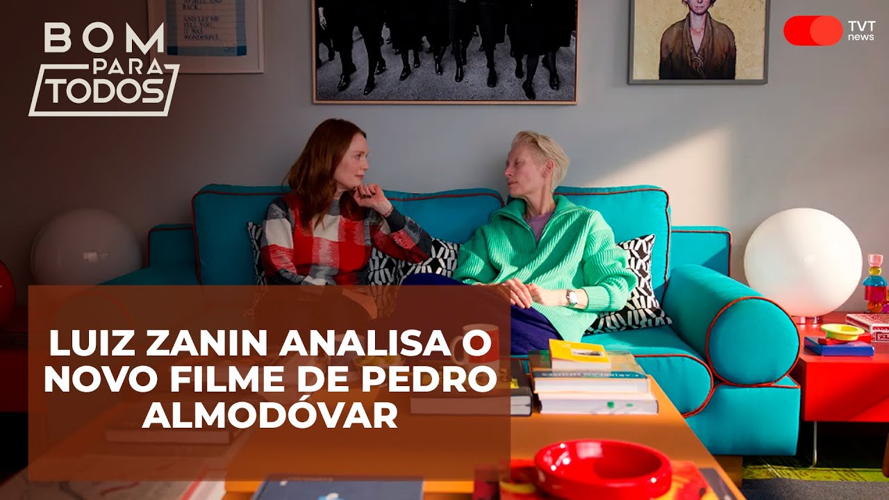 Luiz Zanin analisa o novo filme de Pedro Almodóvar, 'O Quarto ao Lado': 'É muito difícil...