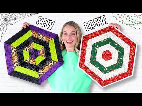 Hexagon Table Topper Tutorial: Step by Step Sewing Guide