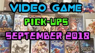 Video Game Pickups - September 2018 - Ps2, Gamecube, PsP,  MORE...