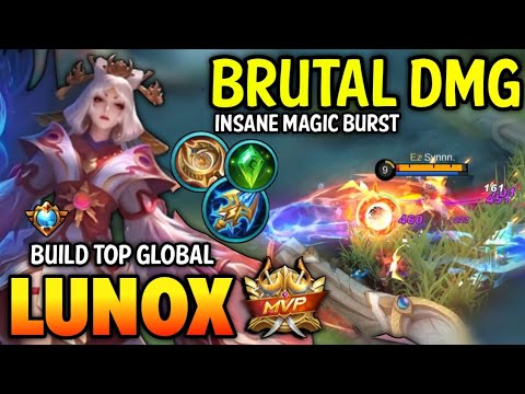 LUNOX BEST BUILD 2023 | TOP GLOBAL LUNOX GAMEPLAY | MOBILE LEGENDS✓