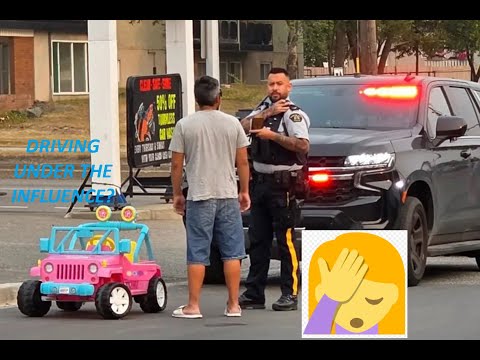 Man Arrested After Driving Child Size Pink Barbie Jeep Down 'Busy' Road to Get a 'Slurpee'