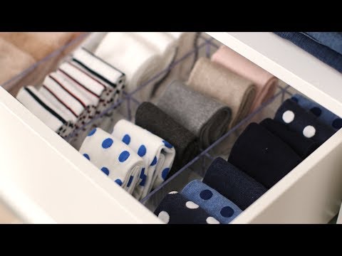 How to Organize Your Sock Drawer- Martha Stewart