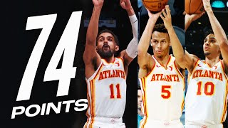 Trae Young - Zaccharie Risacher - Dyson Daniels - Atlanta Hawks