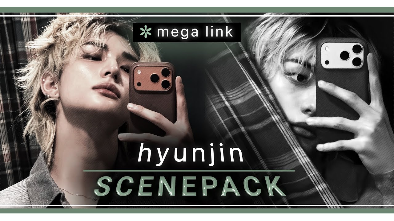 「4k」hyunjin mixed eras + hot editing clips | scenepack (mega link)