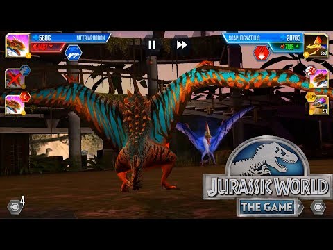 Great way to use mods in the arena of life and death - Jurassic World The Game