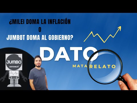 ¿Milei doma la inflación o Jumbot doma al gobierno? – Dato Mata Relato. Jonathan Bastida