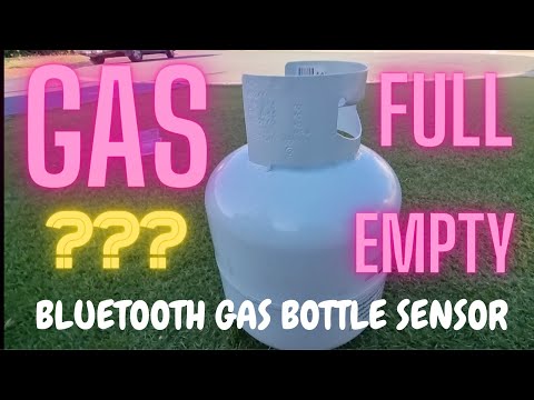 Check Your Caravans Gas Bottles With a Bluetooth Gas Bottle Level Sensor