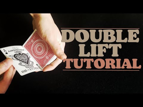 DOUBLE LIFT TUTORIAL │One Sleight To Rule Them All│Must Know for All Card Magicians!