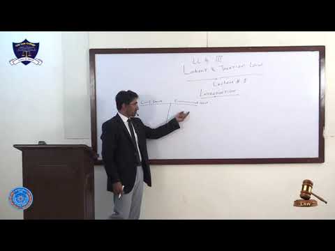 Labour & Taxation Laws Lecture-I