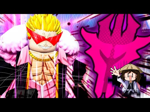 Evolving The 0.1% MONARCH Donquixote Doflamingo In Anime Vanguards! (Roblox)