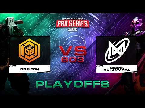 OB.Neon Esports vs Nigma Galaxy SEA Game 2 (BO3) | BTS Pro Series Season 9