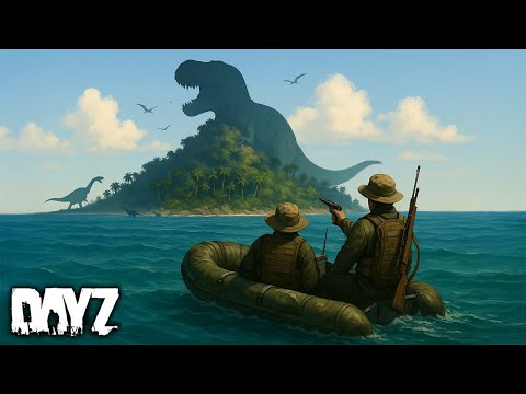I SURVIVED ON A FORBIDDEN DINOSAUR ISLAND IN DAYZ!
