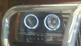 preview picture of video 'How to connect Halo and LED park lights on VIPmotoZ, Spyder or similar aftermarket headlights'