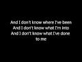 Miss Nothing Lyrics - The Pretty Reckless