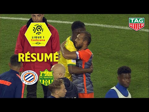 Montpellier Hérault SC - FC Nantes ( 1-1 ) - Résumé - (MHSC - FCN) / 2018-19