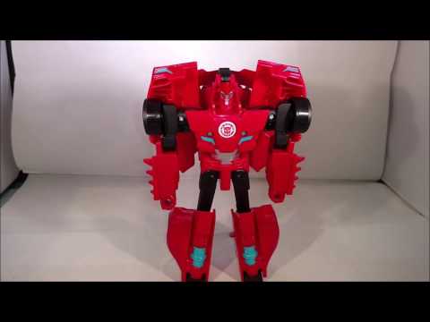 Chuck's Reviews Transformers Robots In Disguise Activator Combiner Sideswipe and Great Byte
