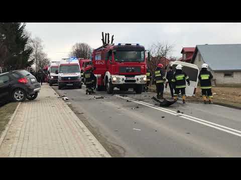 Wypadek w Biesnej (gm. Łużna)