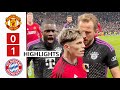 Manchester United vs Bayern Munich (0-1) Extended HIGHLIGHTS: Kane Fights Garnacho!🤬