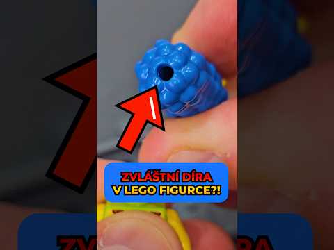 ZVLÁŠTNÍ DÍRA V LEGO FIGURCE?! 😳 #shorts
