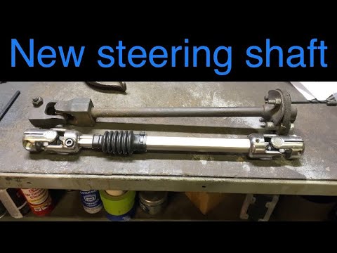 New steering shaft for the 1977 ford truck 4x4.