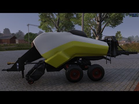 Farmers Dynasty gameplay E20 new tractor grain trailer and square baler