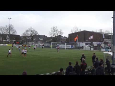 3é doelpunt tegen Zwaluwen Utrecht