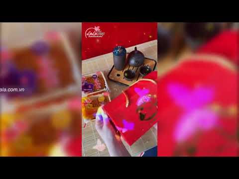 Hộp 2 Bánh Trung Thu Lý Ngư Vọng Nguyệt