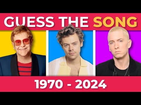 GUESS THE SONG 1970-2024 🎸 One Song per Year | Music Quiz
