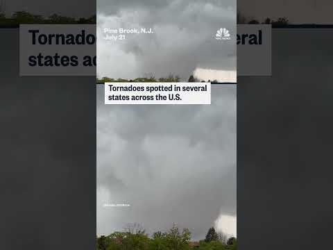 Tornadoes spotted in several states across the U.S.
