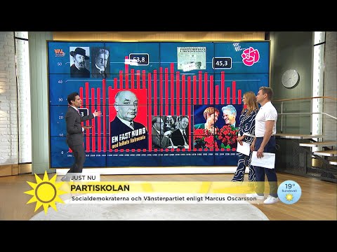 Marcus partiskola: "Det finns gråsossar och regnbågssossar" - Nyhetsmorgon (TV4)
