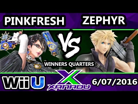 S@X 153 - Pinkfresh (Baonetta) Vs. DG Zephyr (Cloud) SSB4 Winners Quarters - Smash Wii U - Smash 4
