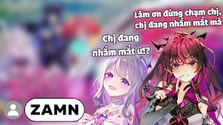 Biboo chạm vào tấm chân của IRyS...【Hololive Vietsub】
