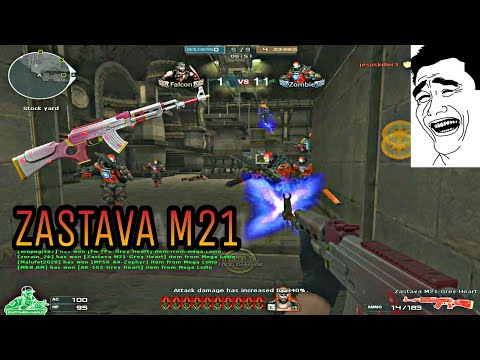 CrossFire: Zastava M21-Grey Heart | EJRM ZombieV4