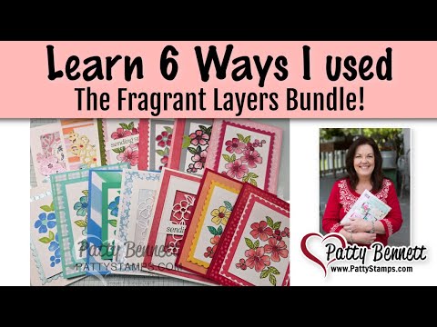 6 Ways I used the Fragrant Layers bundle