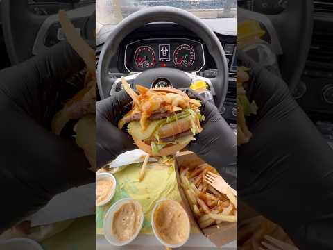 Mcdonald’s new sandwiches 🍔🔥#mukbang #asmr #food