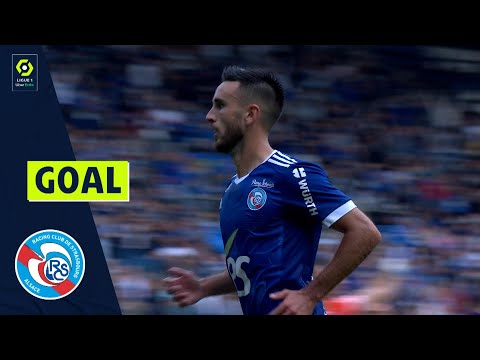 Goal Adrien THOMASSON (77' - RCSA) RC STRASBOURG ALSACE - ESTAC TROYES (1-1) 21/22