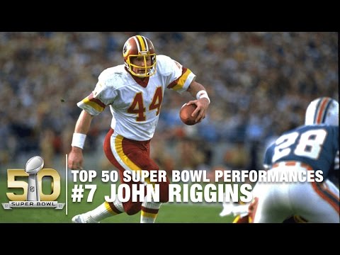 #7: John Riggins' Super Bowl XVII Highlights I Top 50 SB Performances