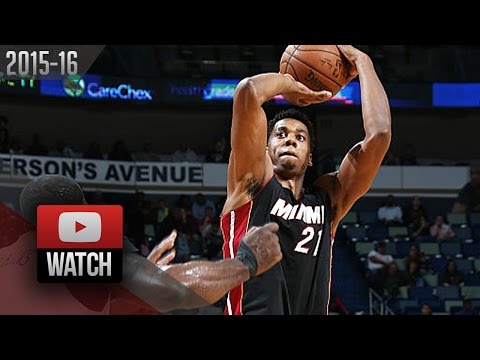 Hassan Whiteside Full Highlights at Pelicans (2016.03.22) - 24 Pts, 14 Reb, BEAST!
